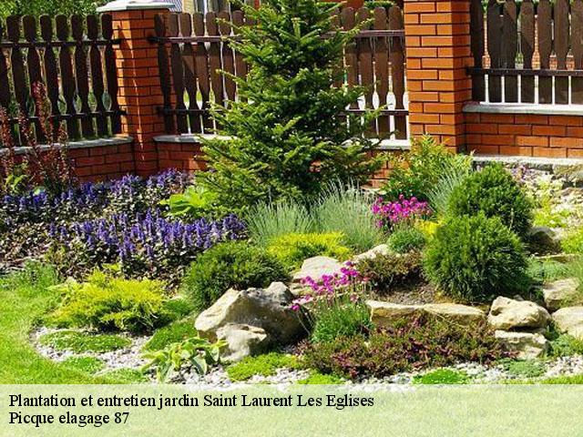 Plantation et entretien jardin  saint-laurent-les-eglises-87340 Picque elagage 87